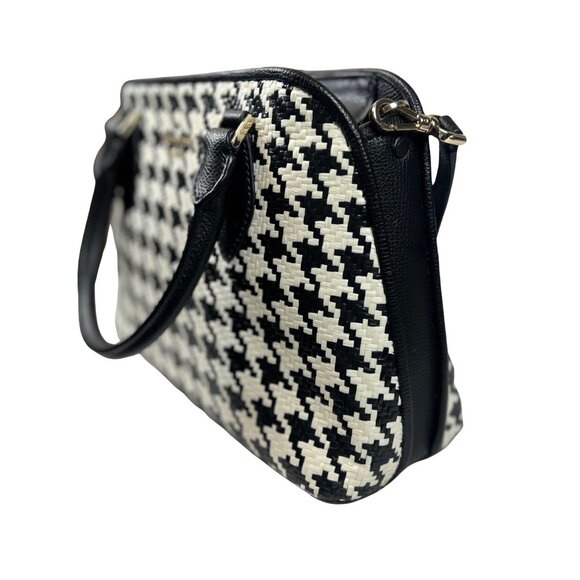 Pre-loved | Kate Spade Darcy Small Satchel Straw with Leather Trim - Picture 4 of 8